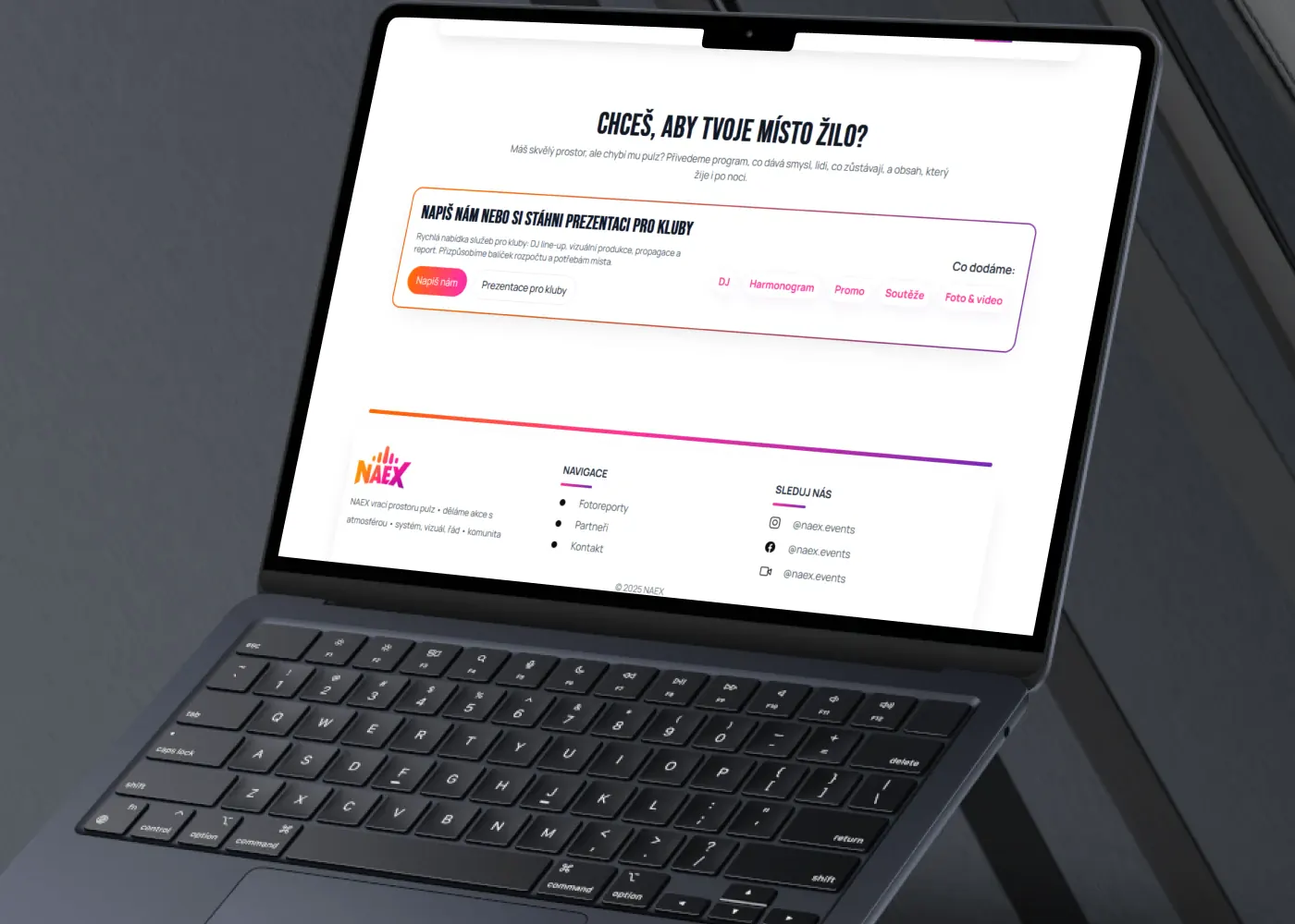 NAEX Events – výpis akcí