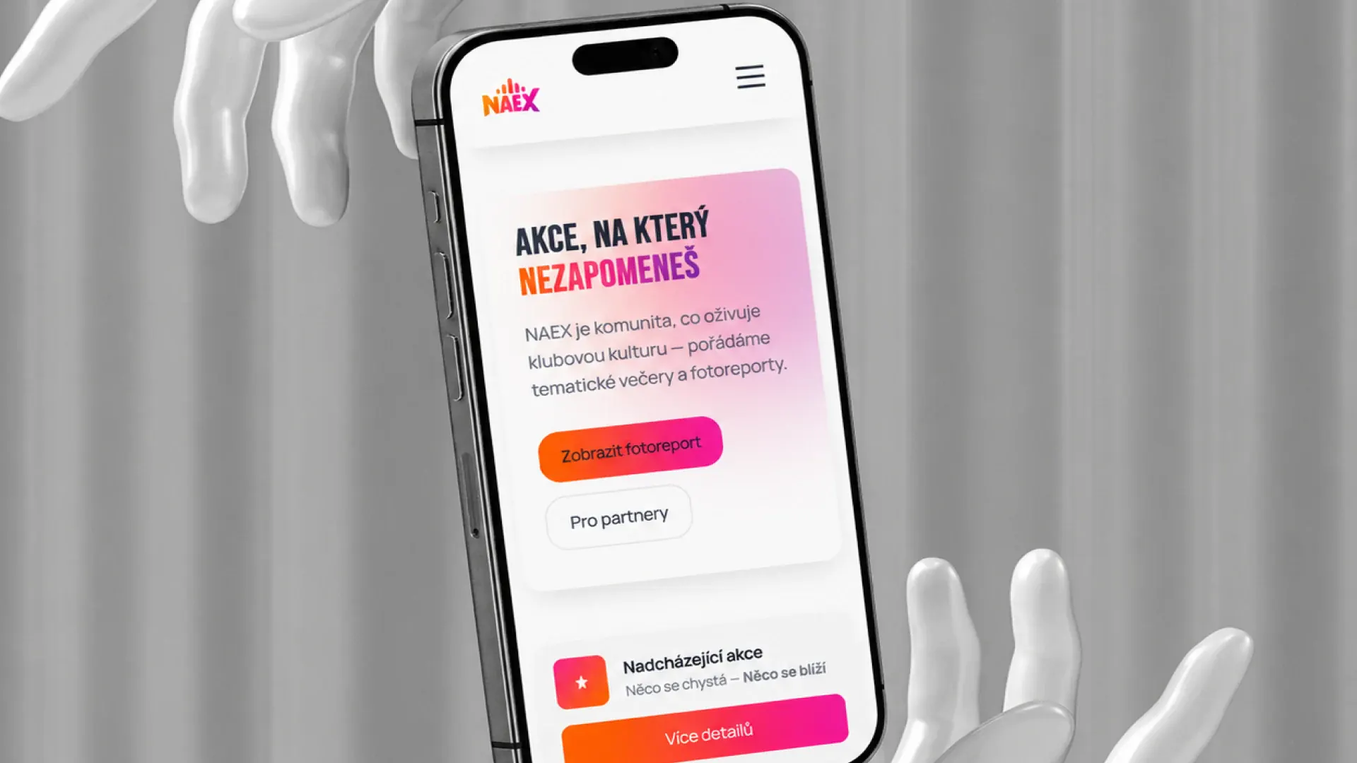 Náhled projektu NAEX Events